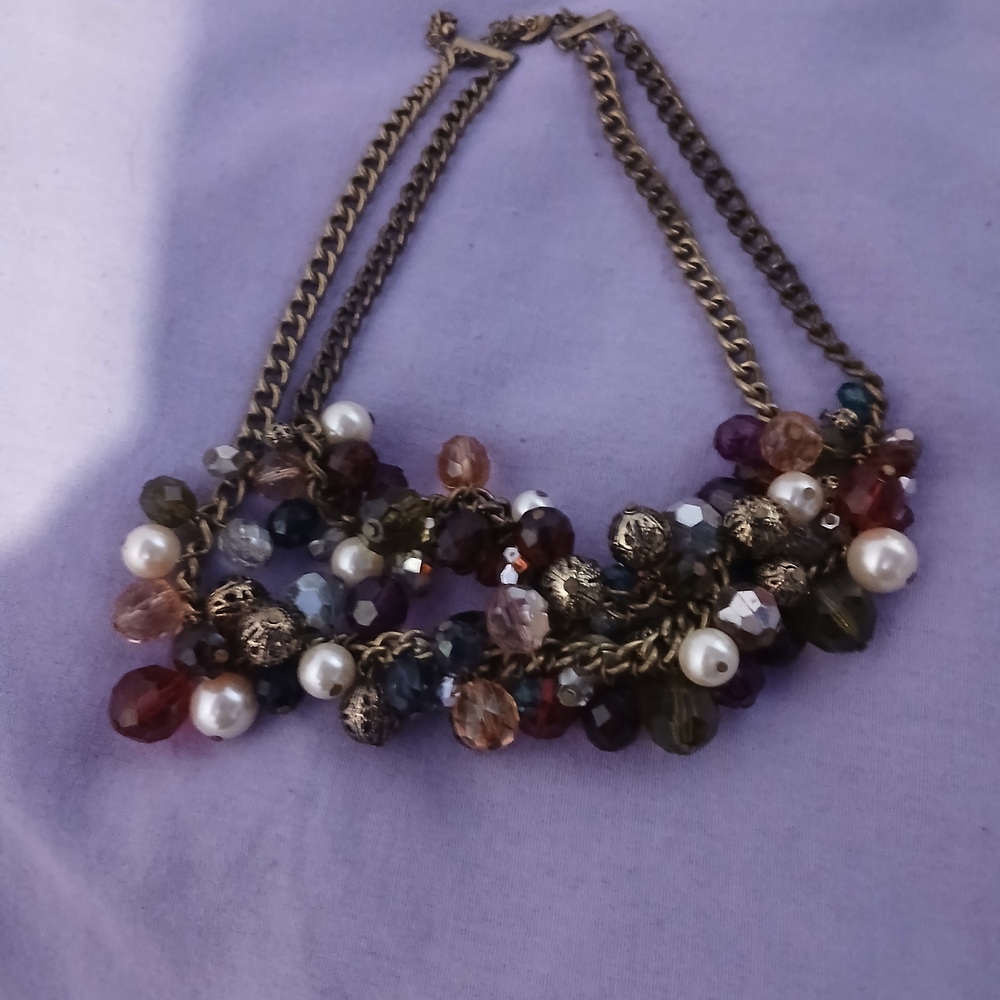 Elegant Multicolor Beaded Necklace